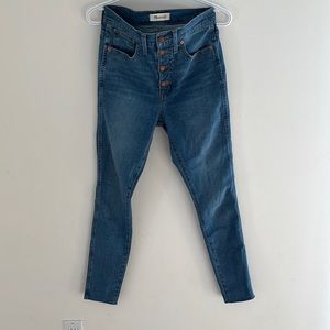 Madewell high waisted jeans
